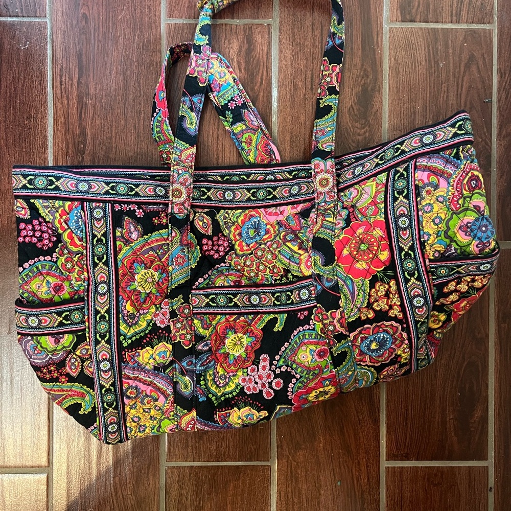 Vera Bradley Multicolor Floral Tote